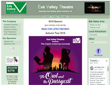 Tablet Screenshot of eskvalleytheatre.co.uk